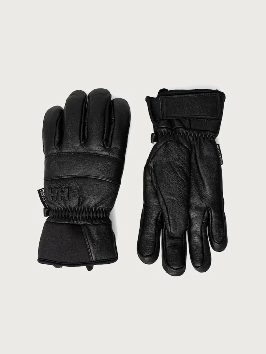 Obrázek produktu Helly Hansen lyžařské rukavice dámské kožené černá