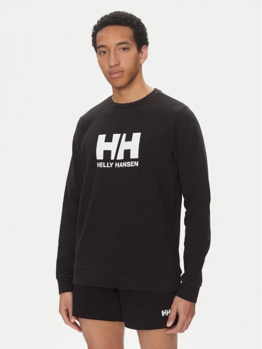 Obrázek produktu Helly Hansen Mikina Logo Crew 30395 Černá Regular Fit
