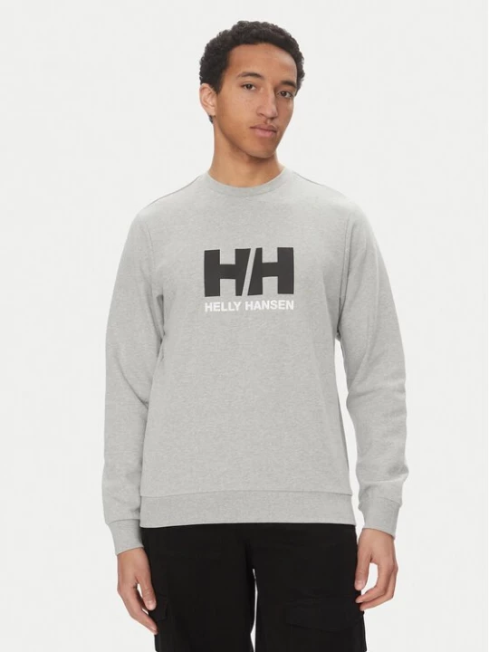 Obrázek produktu Helly Hansen Mikina Logo Crew 30395 Šedá Regular Fit