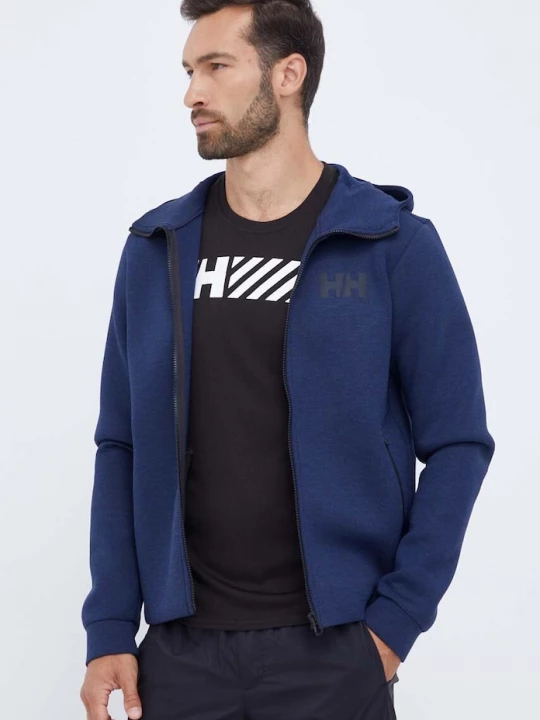 Obrázek produktu Helly Hansen Sportovní mikina Hydropower Ocean 2.0 námořnická modř