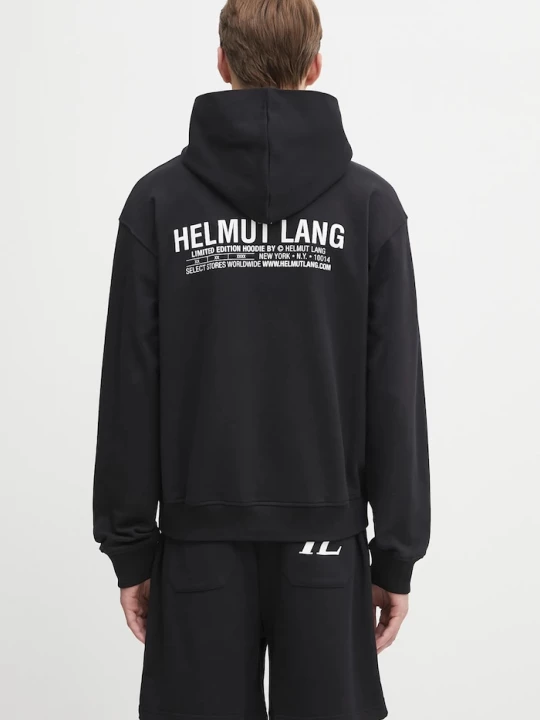Obrázek produktu Helmut Lang Bavlněná mikina černá