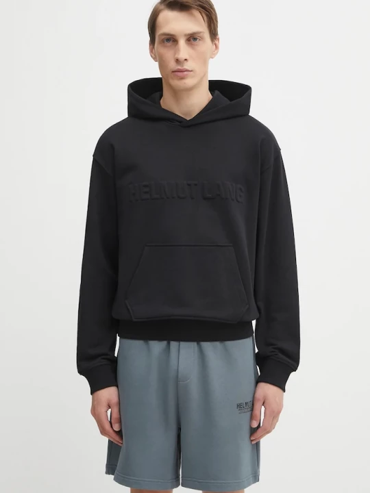 Obrázek produktu Helmut Lang Bavlněná mikina černá