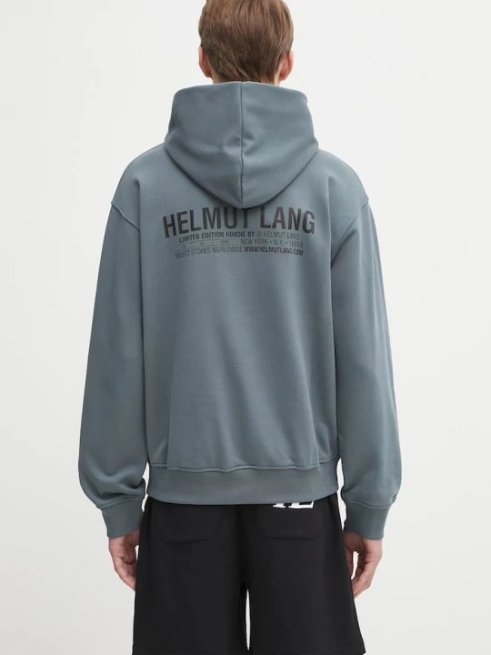 Obrázek produktu Helmut Lang Bavlněná mikina modrá