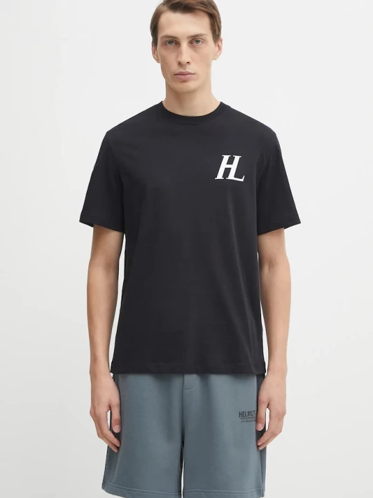 Obrázek produktu Helmut Lang Bavlněné tričko Helmut Lang černá