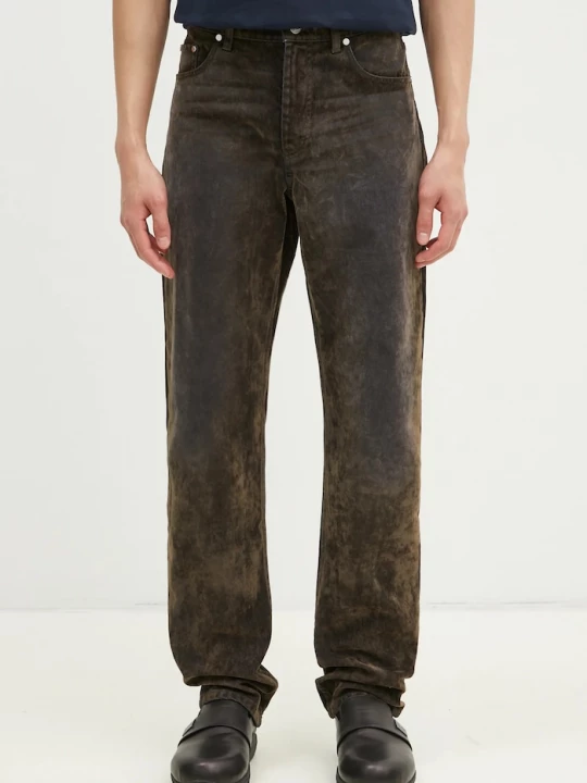 Obrázek produktu Helmut Lang Džíny Helmut Lang Mid Rise Slim.Flock1 zelená