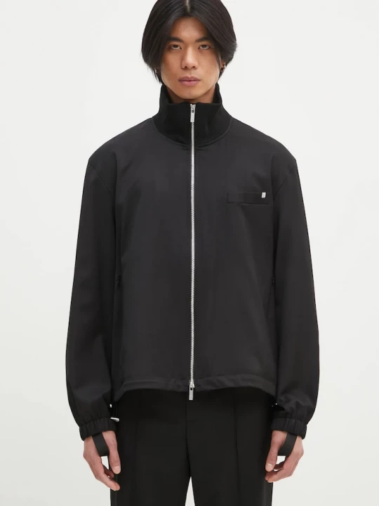 Obrázek produktu Helmut Lang Vlněná bunda Helmut Lang Relaxed Bomber.Suit černá