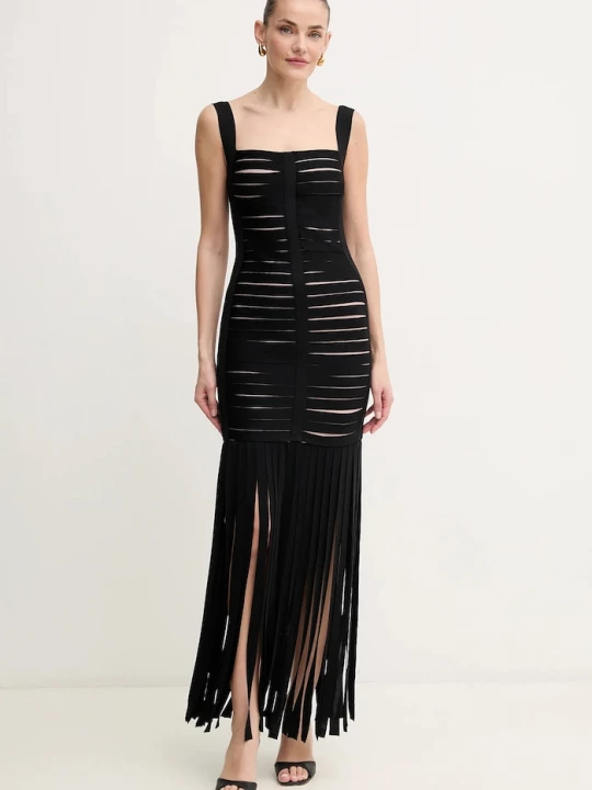 Obrázek produktu Herve Leger Šaty Herve Leger Alessandra Hervé Léger černá