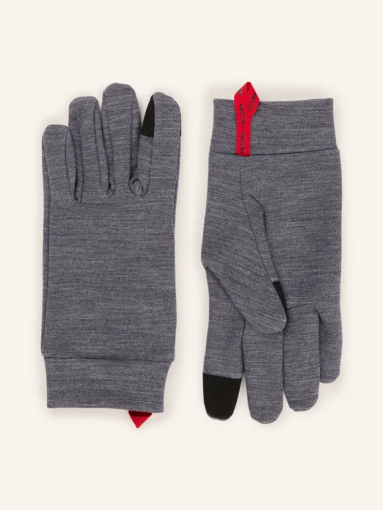 Obrázek produktu Hestra Multisportovní Rukavice Touch Point Thermo S Funkcí Pro Dotykový Displej šedá / červená / černá