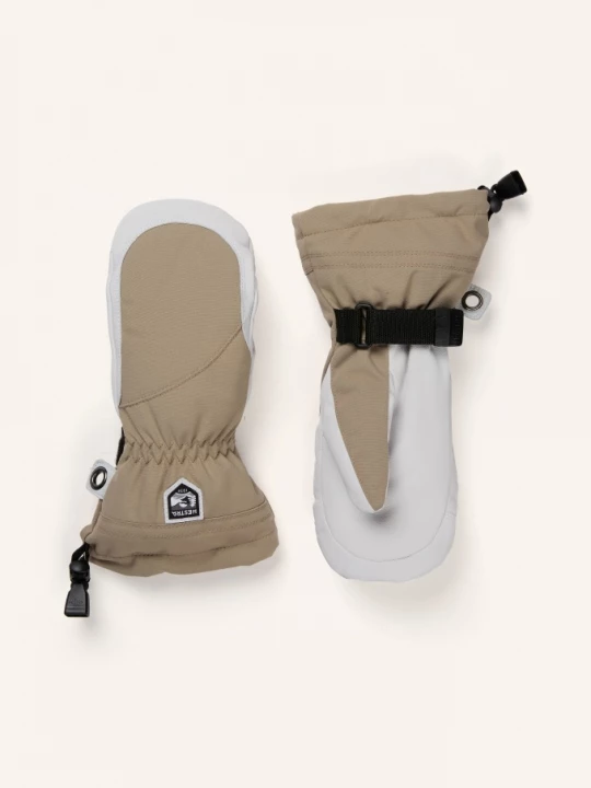 Obrázek produktu Hestra Palčáky Army Leather Heli béžová / bílá
