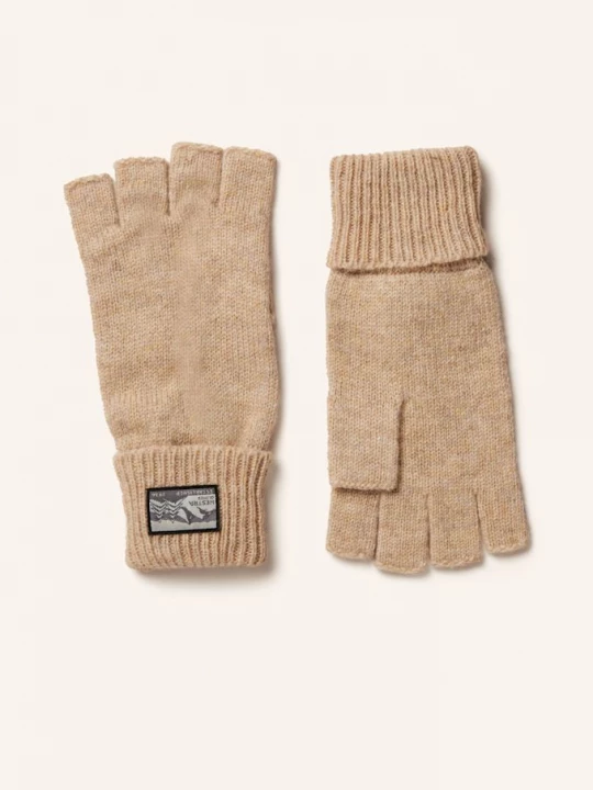 Obrázek produktu Hestra Rukavice Raggwool Half Finger béžová
