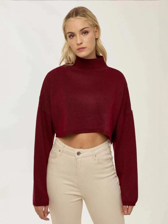 Obrázek produktu Hiccup Svetr 'Pullover' burgundská červeň