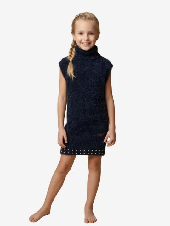 Obrázek produktu Hilal Akinci Kids Šaty 'HİLAL AKINCI KİDS Kinder Kleid' námořnická modř