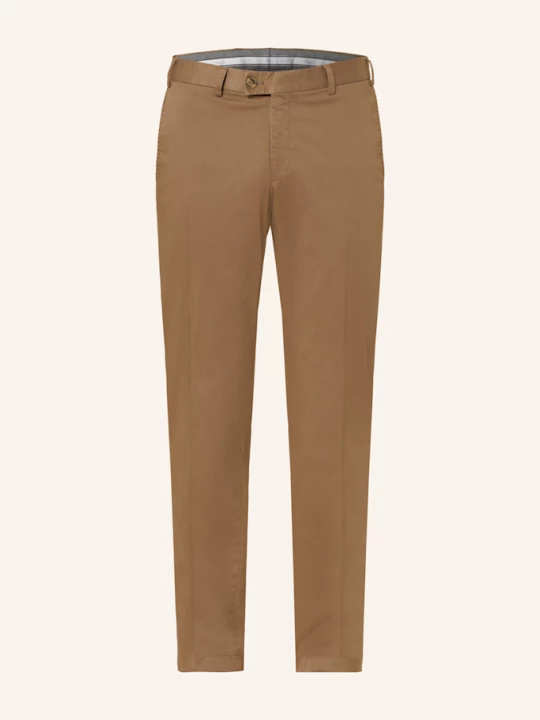 Obrázek produktu Hiltl Chino Kalhoty Slim Fit hnědá