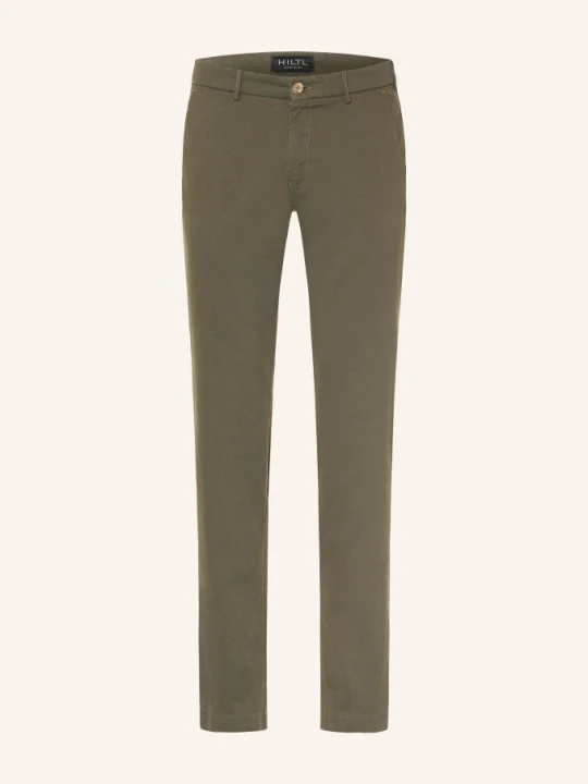 Obrázek produktu Hiltl Chino Kalhoty Taura Extra Slim Fit olivová