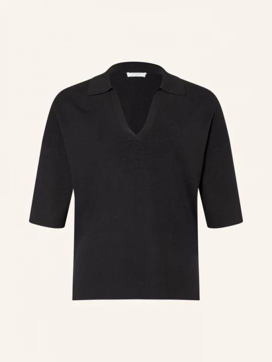 Obrázek produktu Hobbs Pletené Polo Tričko Lenora S 3/4 Rukávy černá