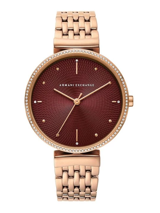 Obrázek produktu Hodinky Armani Exchange růžově zlatá barva