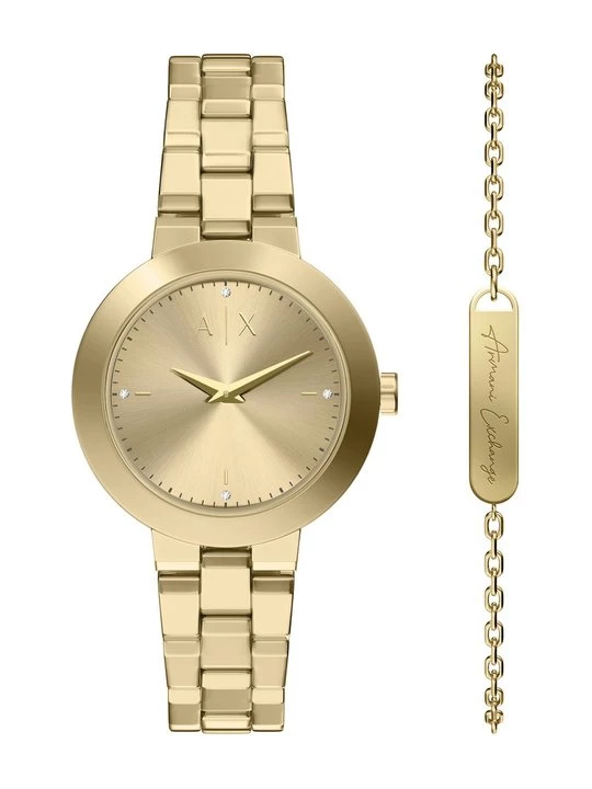Obrázek produktu Hodinky Armani Exchange zlatá barva