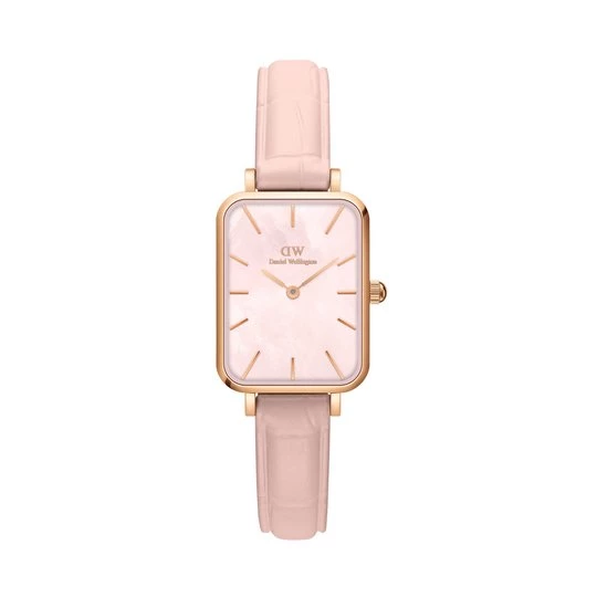 Obrázek produktu Hodinky Daniel Wellington Quadro Pressed DW00100508 Růžové zlato