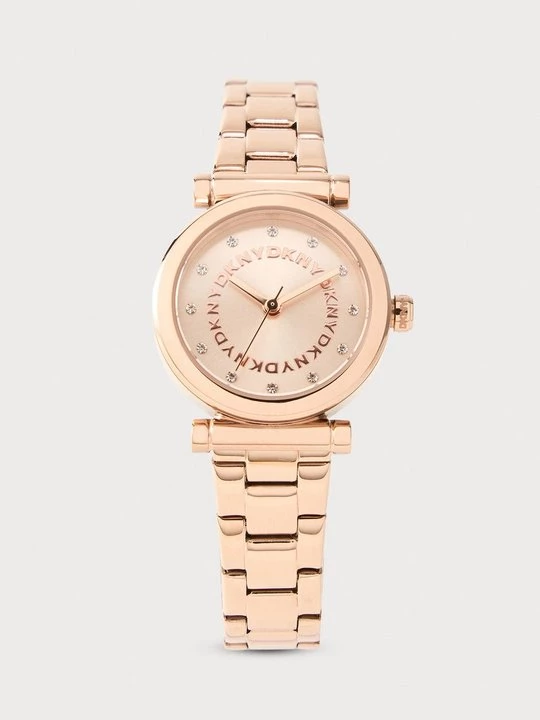 Obrázek produktu Hodinky DKNY růžově zlatá barva