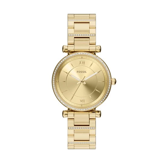 Obrázek produktu Hodinky Fossil Carlie ES5465 Zlatá
