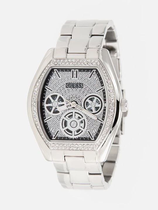 Obrázek produktu Hodinky Guess stříbrná barva