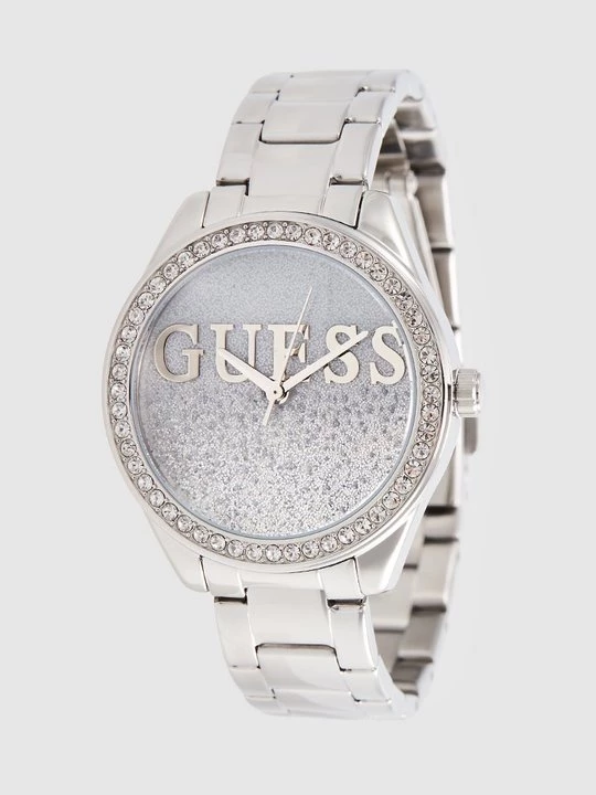 Obrázek produktu Hodinky Guess stříbrná barva