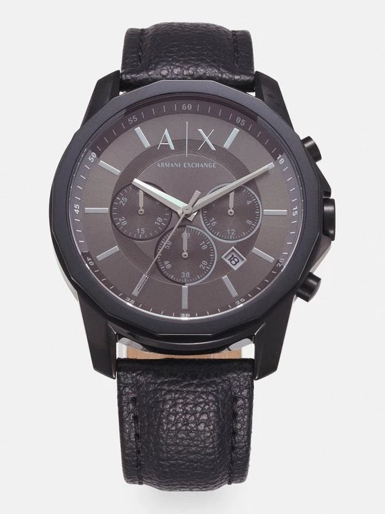 Obrázek produktu Hodinky se stopkami Armani Exchange černá