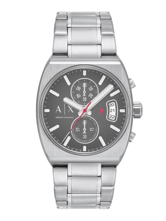 Obrázek produktu Hodinky se stopkami Armani Exchange stříbrná barva