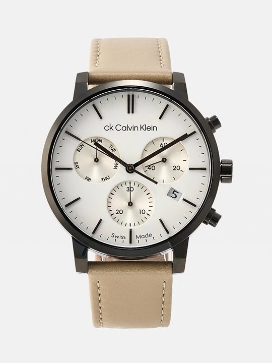 Obrázek produktu Hodinky se stopkami Calvin Klein béžová