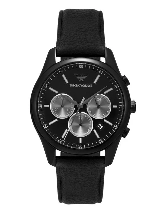 Obrázek produktu Hodinky se stopkami Emporio Armani černá