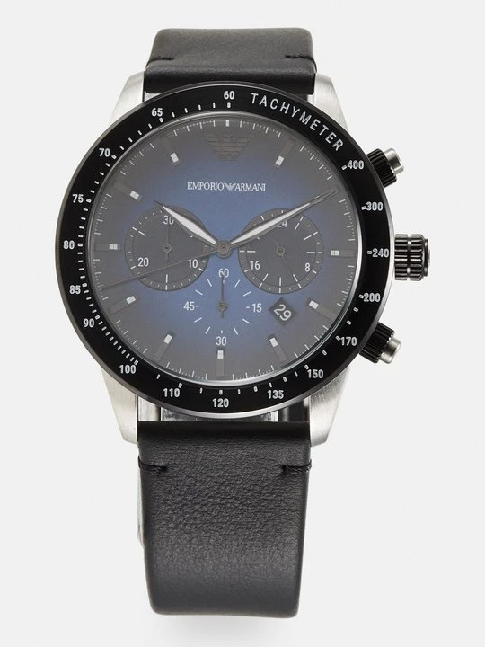 Obrázek produktu Hodinky se stopkami Emporio Armani černá