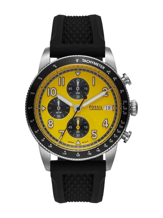 Obrázek produktu Hodinky se stopkami Fossil černá