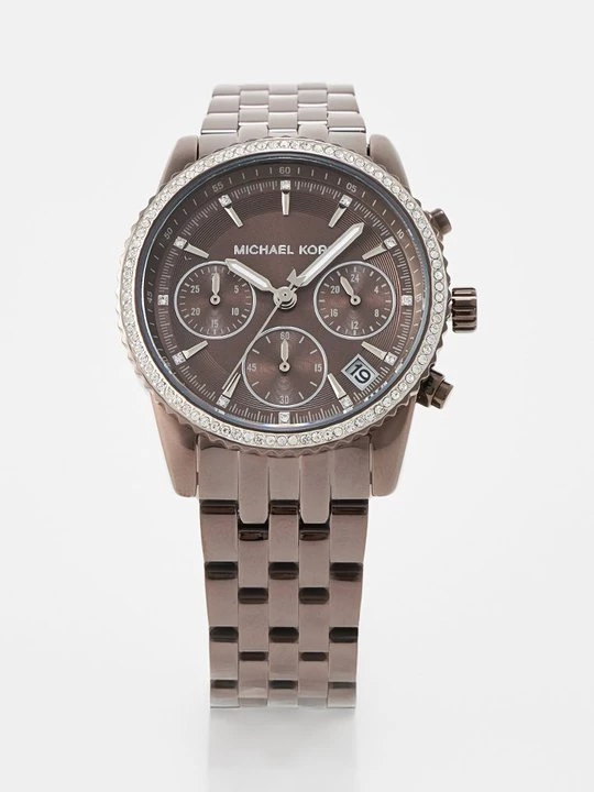 Obrázek produktu Hodinky se stopkami Michael Kors hnědá