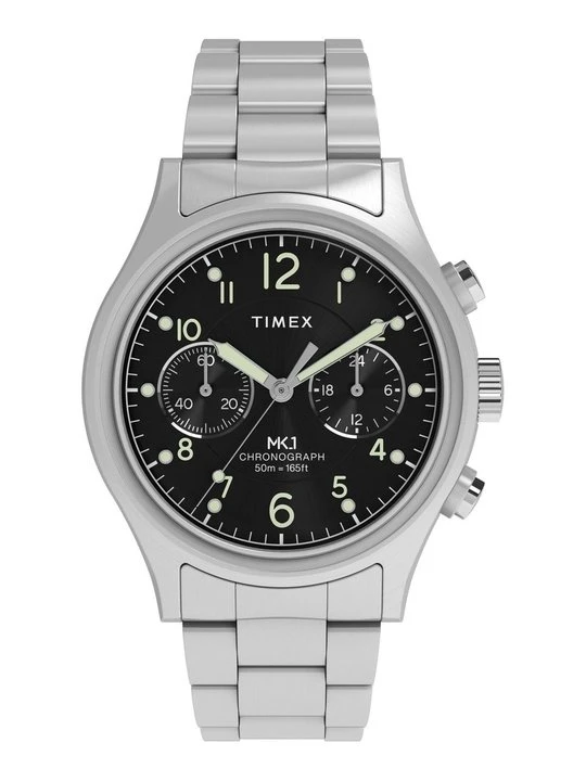 Obrázek produktu Hodinky se stopkami Timex stříbrná