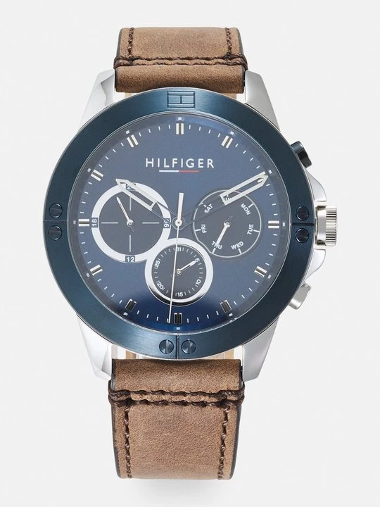 Obrázek produktu Hodinky se stopkami Tommy Hilfiger hnědá