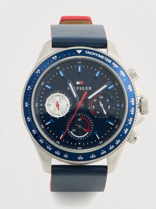 Obrázek produktu Hodinky se stopkami Tommy Hilfiger stříbrná