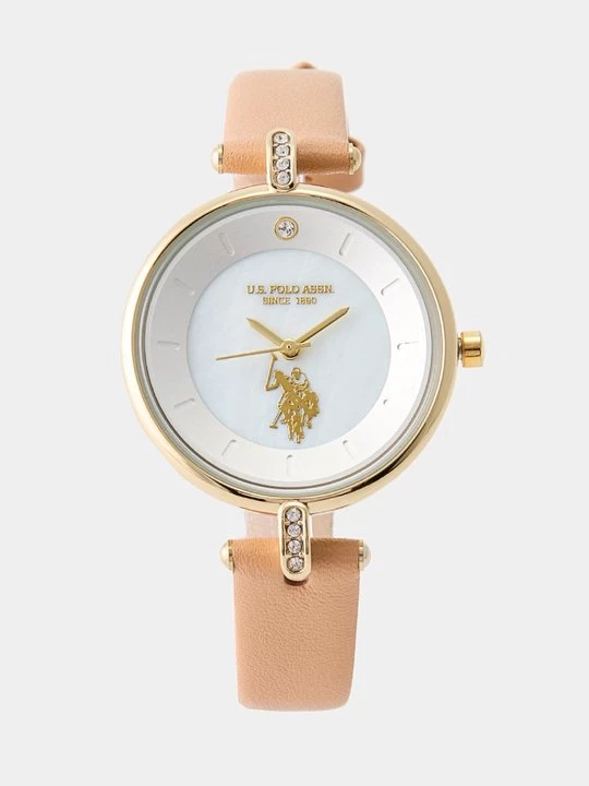 Obrázek produktu Hodinky U.S. POLO ASSN. světle hnědá