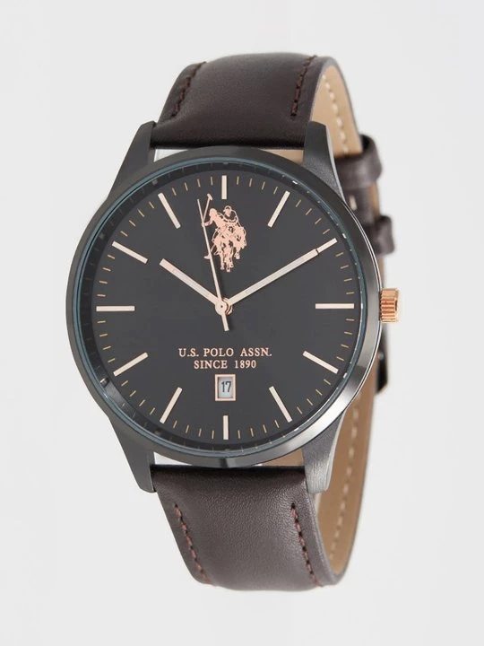 Obrázek produktu Hodinky U.S. POLO ASSN. tmavě hnědá