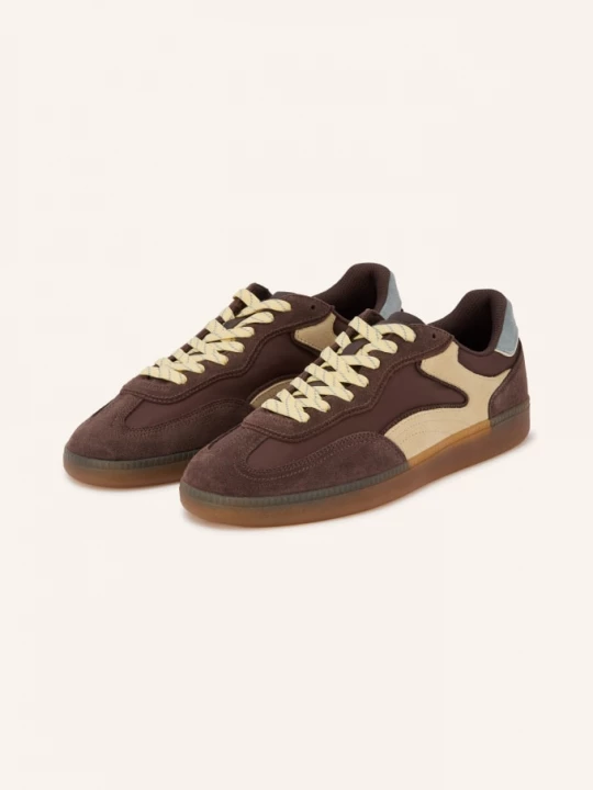 Obrázek produktu Hoff Sneakersy Park tmavě hnědá / šedá / tmavě žlutá