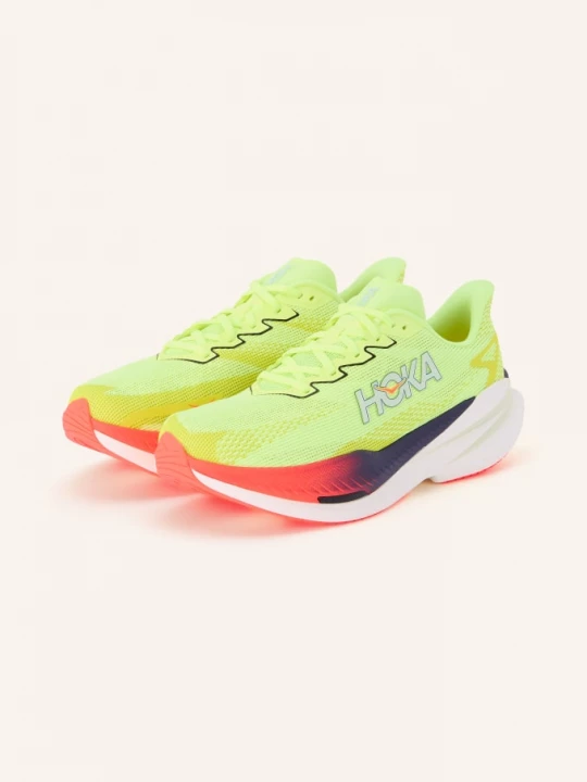 Obrázek produktu Hoka Běžecké Boty Mach x3 neonově žlutá / neonově zelená