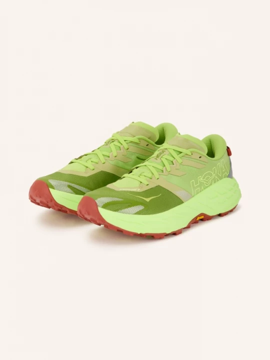 Obrázek produktu Hoka Boty Na Trailový Běh Speedgoat 7 neonově zelená / tmavě oranžová / olivová