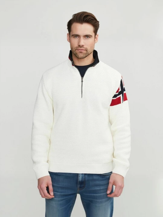 Obrázek produktu Holebrook Svetr ' Norwegian ' offwhite