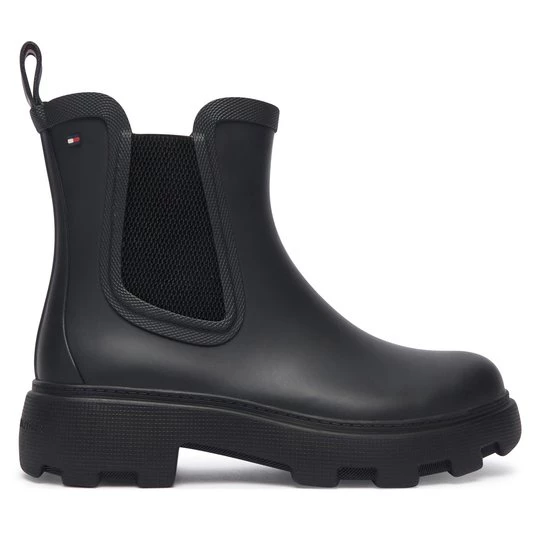 Obrázek produktu Holínky Tommy Hilfiger Flag Cleated FW0FW09387 Černá