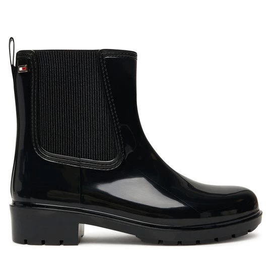 Obrázek produktu Holínky Tommy Hilfiger Flag Hardware FW0FW08966 Černá