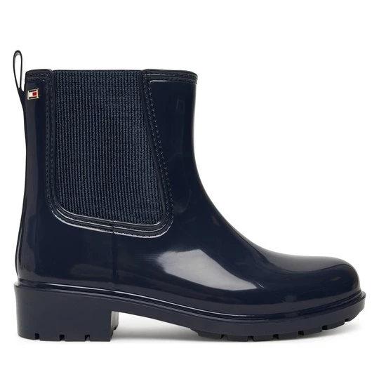 Obrázek produktu Holínky Tommy Hilfiger Flag Hardware FW0FW08966 Tmavomodrá