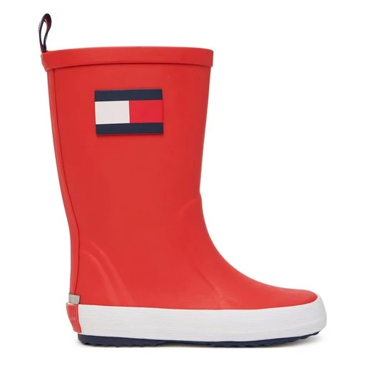 Obrázek produktu Holínky Tommy Hilfiger Flag Rain Boot T3XC-33923-0047 S Červená