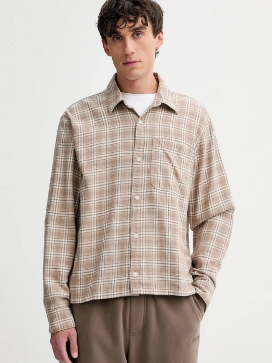 Obrázek produktu Hollister Co. Bavlněná košile Hollister Co. béžová
