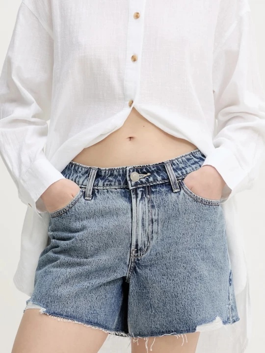 Obrázek produktu Hollister Co. Džínové šortky Hollister Co. modrá