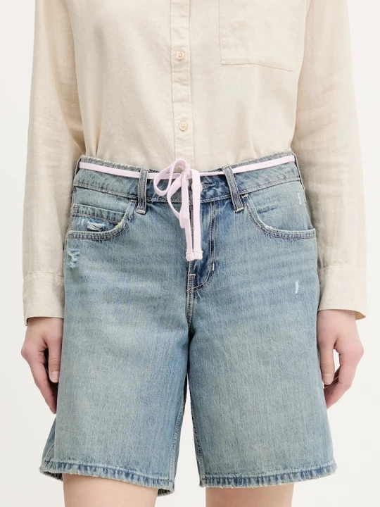 Obrázek produktu Hollister Co. Džínové šortky Hollister Co. modrá