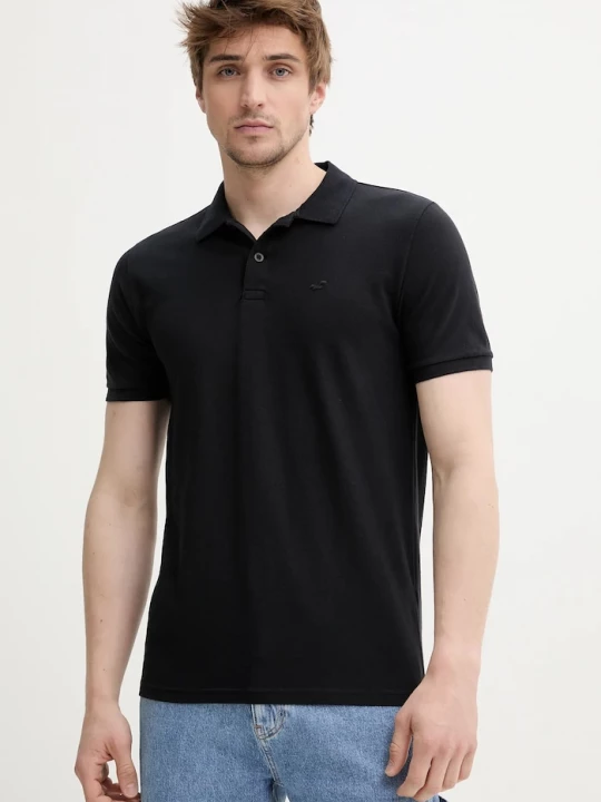 Obrázek produktu Hollister Co. Polo tričko Hollister Co. černá